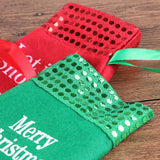 1 PC Christmas Decorations For Home Red Wine Bottle Cover Packing Christmas Ornaments For House Dinner Supplies Table Xmas Noel