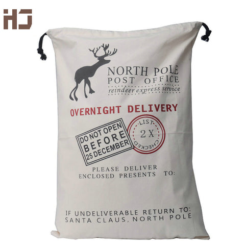 1pcs Vintage Rustic Gift Bag Christmas Sack