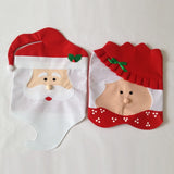 1PC Lovely Mr Mrs Santa Claus Christmas Dining Room Back  Cover