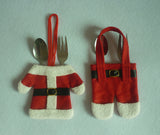 4Pcs/lot Christmas Decoration For Home Silverware Holder