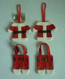 4Pcs/lot Christmas Decoration For Home Silverware Holder